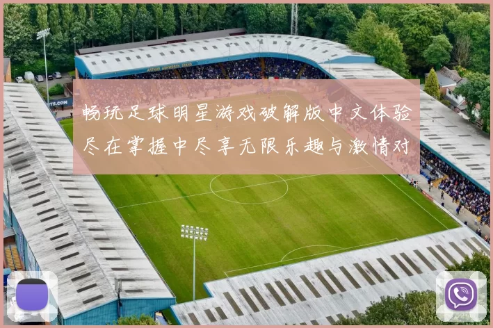 畅玩足球明星游戏破解版中文体验尽在掌握中尽享无限乐趣与激情对决