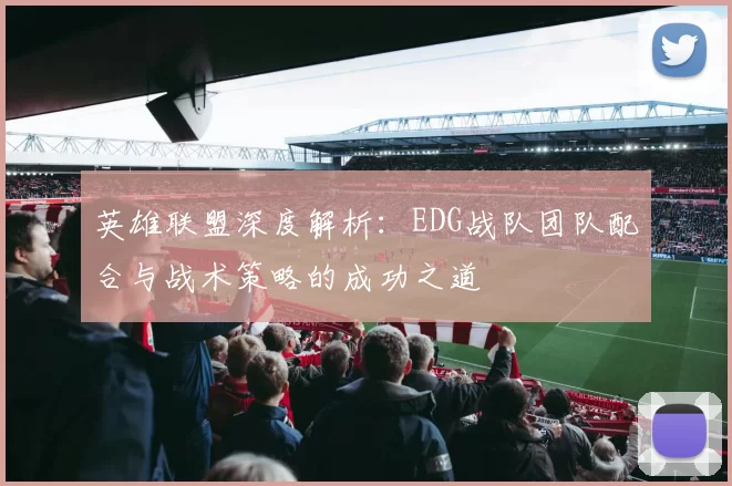 英雄联盟深度解析：EDG战队团队配合与战术策略的成功之道