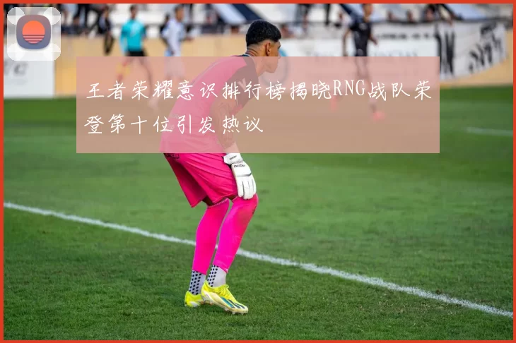 王者荣耀意识排行榜揭晓RNG战队荣登第十位引发热议